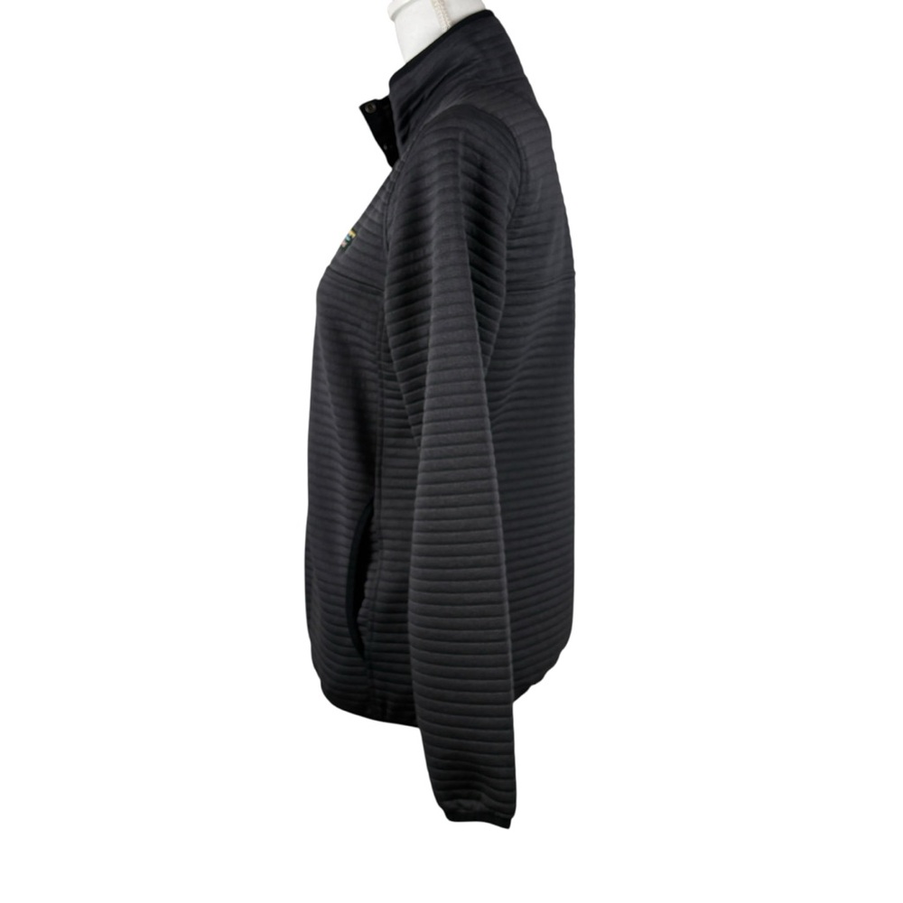 LL Bean Women's Airlight Knit Grey 1/4 Snap Front Pullover XS Hiking - Picture 3 of 8